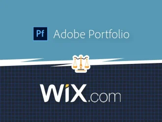 adobe portfolio wix