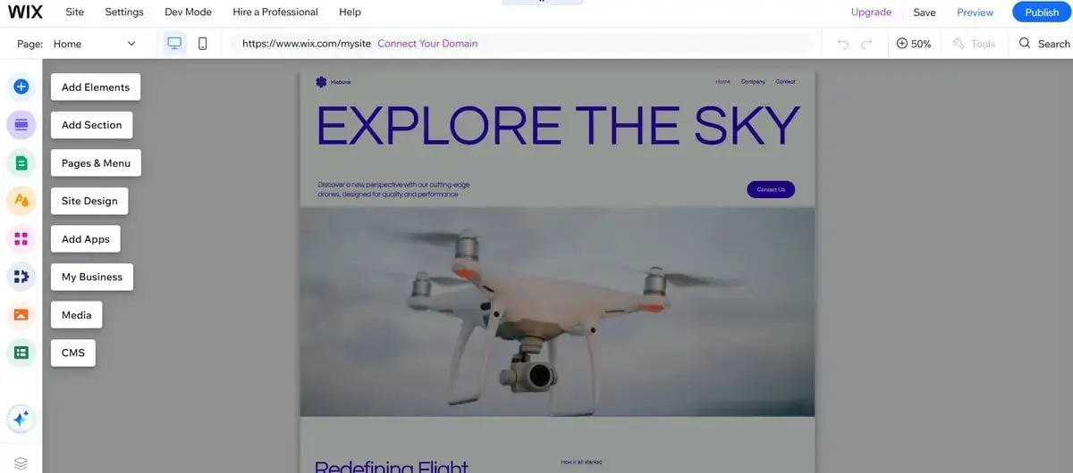Wix Editor