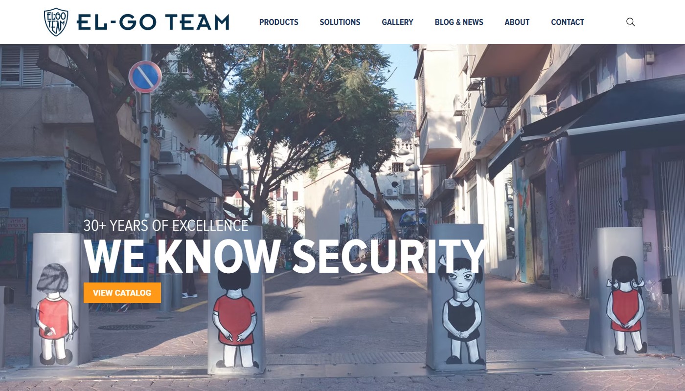 ELGO Team after the migration to Wix