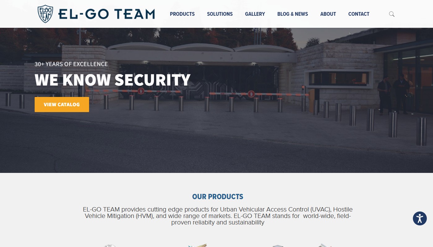 ELGO Team before the migration to Wix